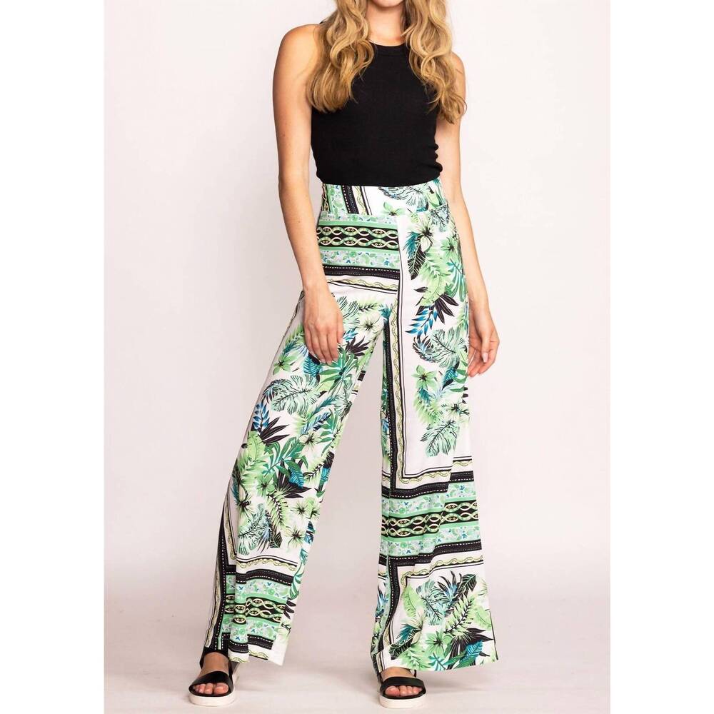 NEW PINK MARTINI the layla pants in white